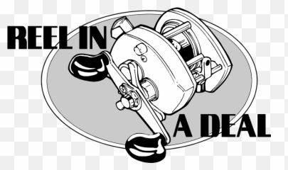 Library Of Fish And Reel Image Graphic - Fishing Reel Vector Png,Fishing Reel Png