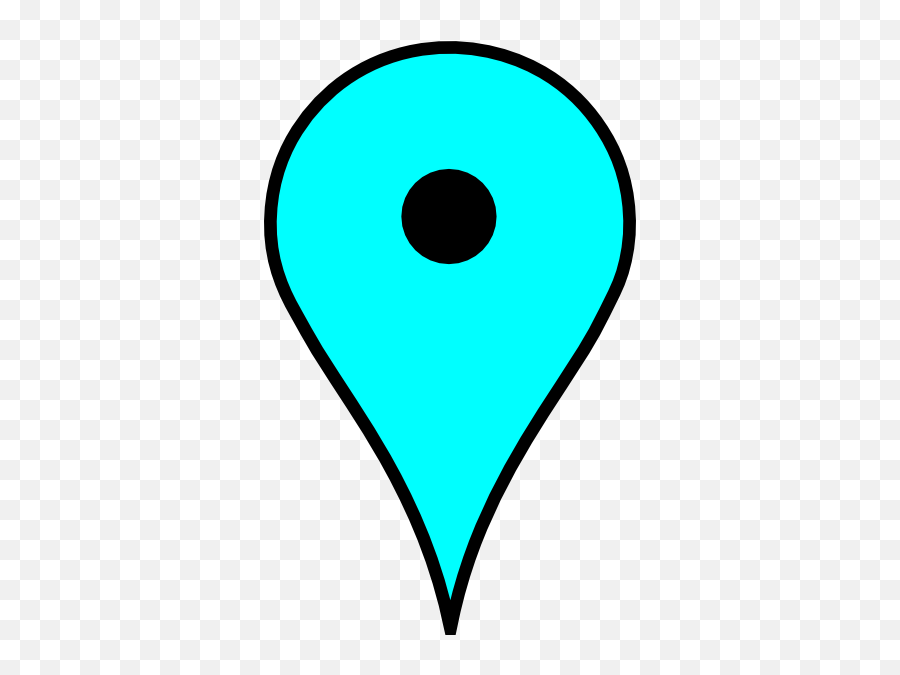 Google Maps Teal Pin Without Shadow Png Clip Arts For Web - Map Balloon Transparent Png,Maps Png