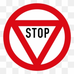 Are Stop Signs Red In Every Country - Circle Triangle png
