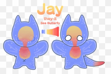 Furby Fvrbys Twitter - Sea Butterfly Cartoon Png,Furby Png