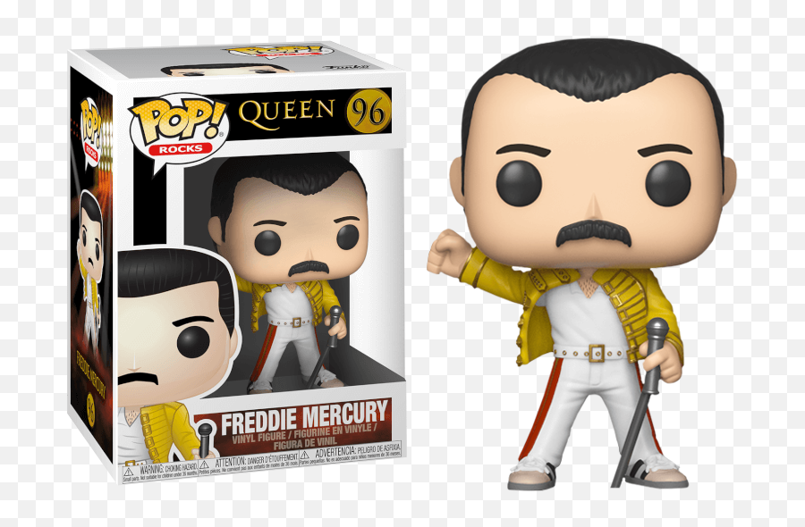 Queen - Freddie Mercury Pop Vinyl Full Size Png Download Freddie Mercury Pop Vinyl,Mercury Png