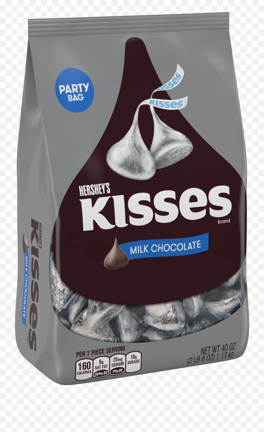 Kisses Png - Kisses Milk Chocolate Candy 40 Oz Hersheyu0027s Hersheys Kisses Milk Chocolate,Chocolate Milk Png