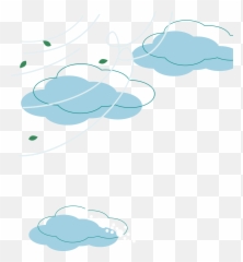 Wind Euclidean Vector Clip Art - Transparent Cloud Vector Png,Wind Png