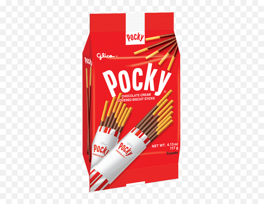 Glico Pocky Chocolate Biscuit Stick - Pocky Sticks Pack Png,Pocky Png