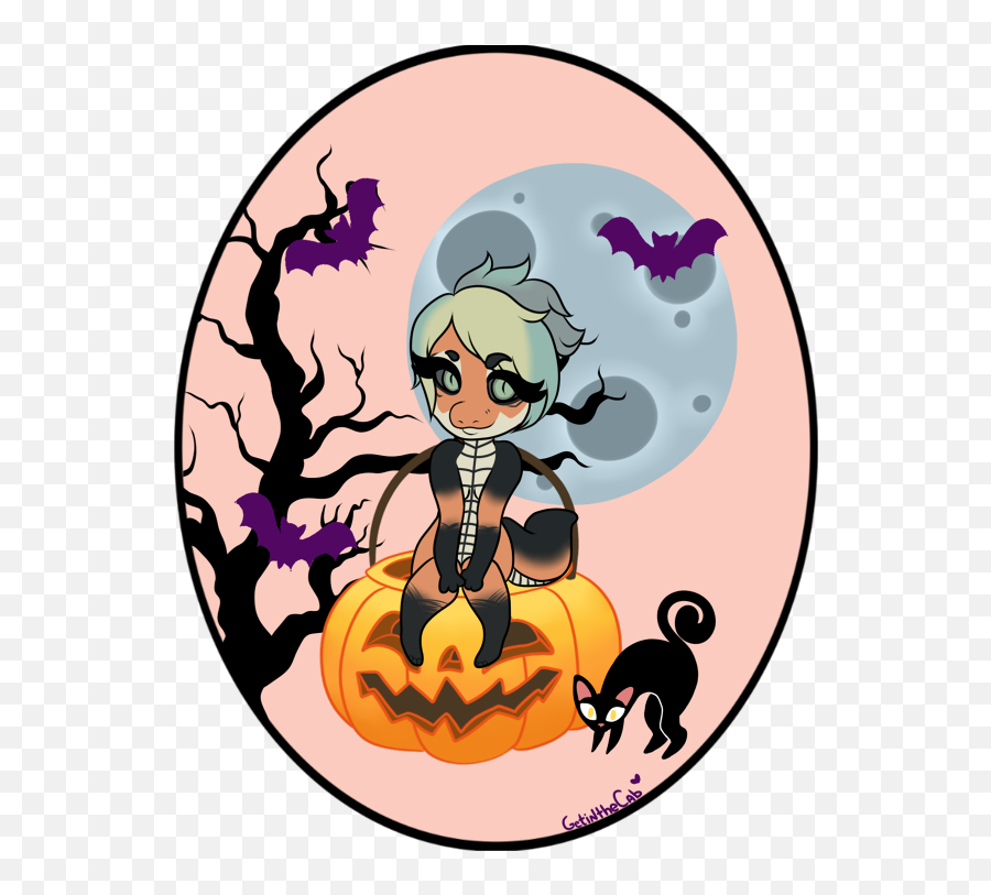 Ych Sitting In Pumpkin By Talaka - Fur Affinity Dot Net Cartoon Png,Cute Pumpkin Png