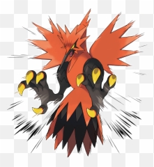 Galarian Zapdos - Sword And Shield Legendary Birds Png,Zapdos Png
