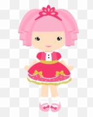 Lalaloopsy - Clipart Art Doll Transparent Png,Girl Cartoon Png