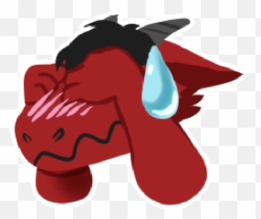 Emoji Sticker - Embarrassed by Alexstrasz Fur Affinity Fictional Character png