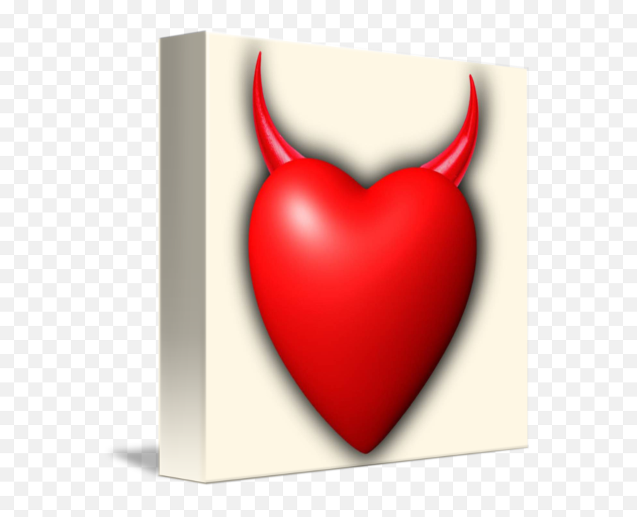 Heart Series Love Red Devil Horns By Tony Rubino - Heart Series Love Red Devil Horns Png,Devil Horns Png