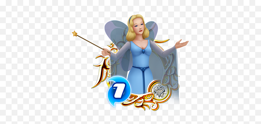 Blue Fairy - Khux Wiki Kingdom Hearts Sora Medals Png,Fairies Png
