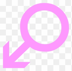 Download Hd Open - Male Symbol Pink Png Transparent PNG