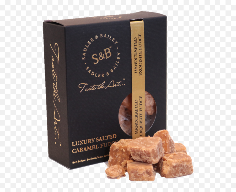 Download Luxury Gift Box Salted Caramel - Chocolate Full Fudge Png,Caramel Png