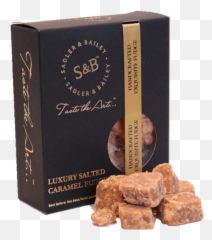 Download Luxury Gift Box Salted Caramel - Chocolate Full Fudge Png,Caramel Png