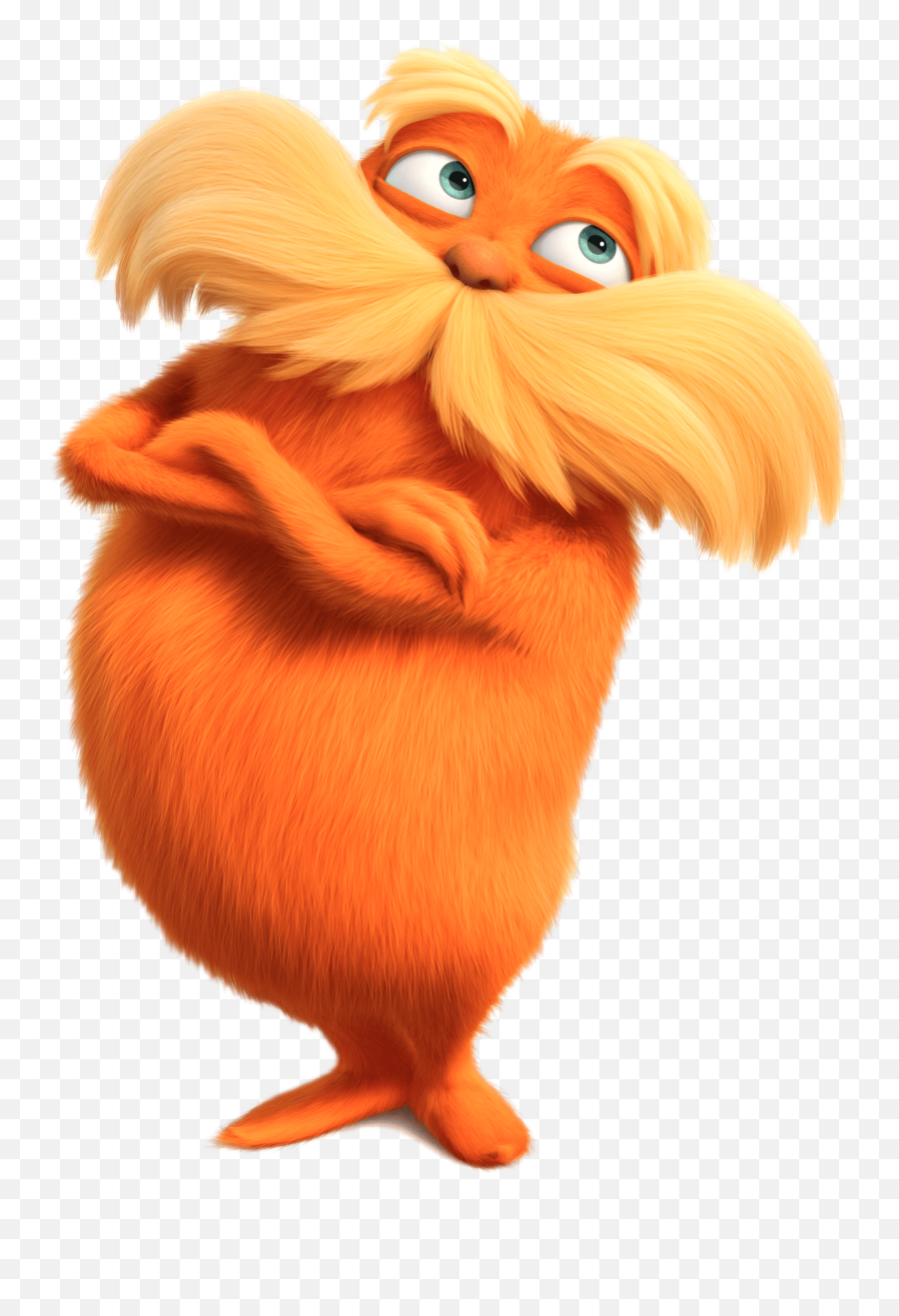 The Lorax Thinking Transparent Png - Transparent Lorax Png,The Lorax Png