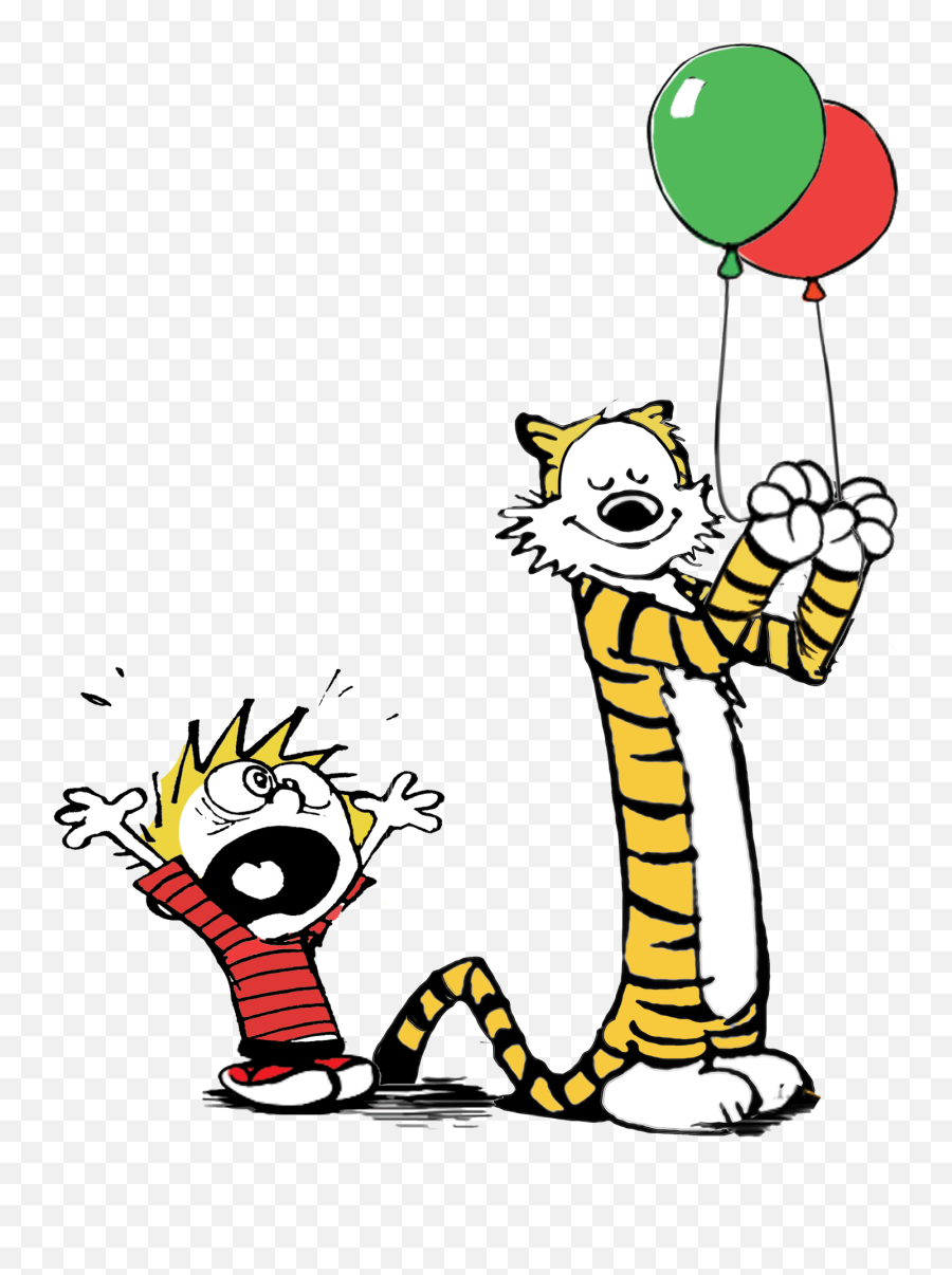 Mando Calvin And Hobbes Ballon Png - Calvin And Hobbes Transparent Background,Calvin And Hobbes Transparent