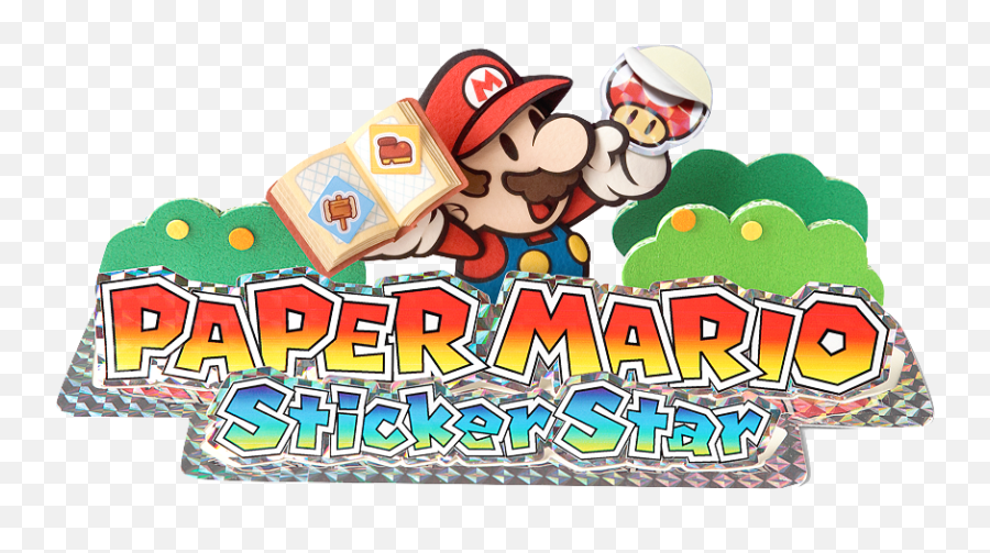 Itu0027s All About The Stickers U2013 Paper Mario Sticker Star - Paper Mario Sticker Star Para 3ds Png,Paper Mario Logo