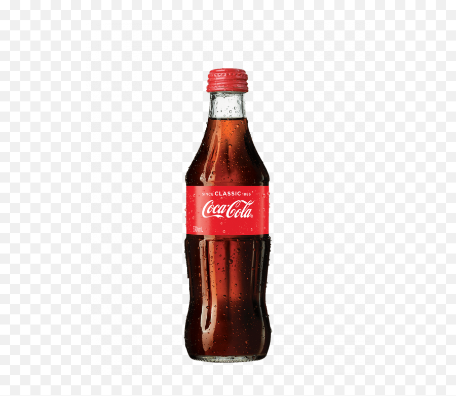 Coca Cola 24 X 330ml Glass - Coca Cola Glass Bottle Png,Coca Cola Bottle Png