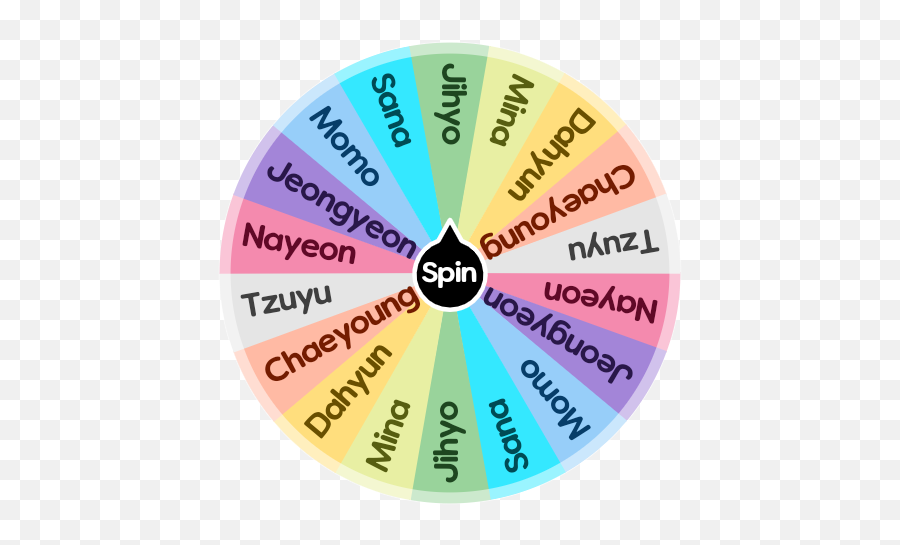 Twice Spin The Wheel App - Dot Png,Twice Logo