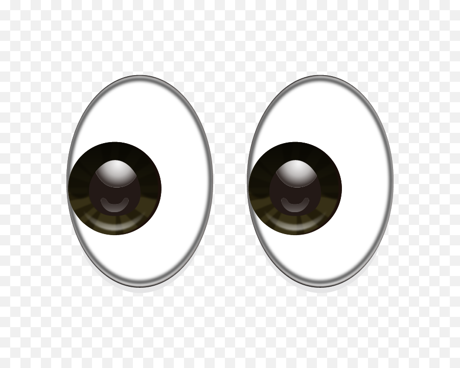 Download Eyes Emoji Icon - Transparent Background Eyes Emoji Png,Eye Emoji Transparent