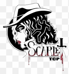 Evil Genius Scarlet Tcp True Crime Podcast - png