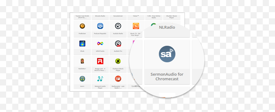 Sermonaudio Tip Enjoy Via - Technology Applications Png,Chromecast Logo