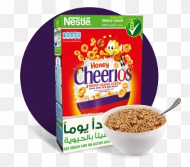 Download Nestlé Honey Cheerios - Cereal Nestle Honey Cheerios Png,Cheerios Png