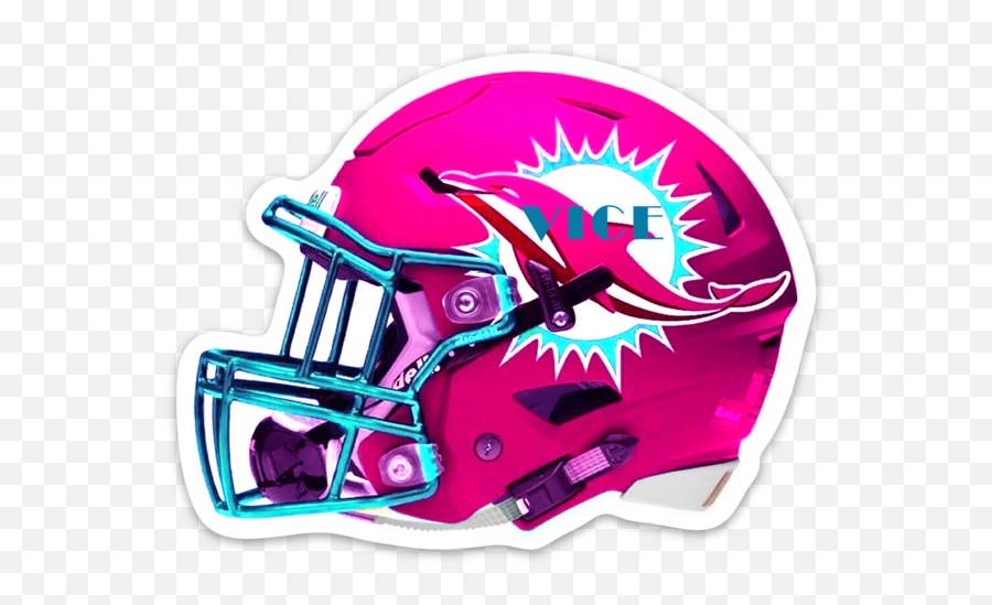 Miami Dolphins Vice Theme Type - Notre Dame Football Helmets Png,Miami Dolphins Png