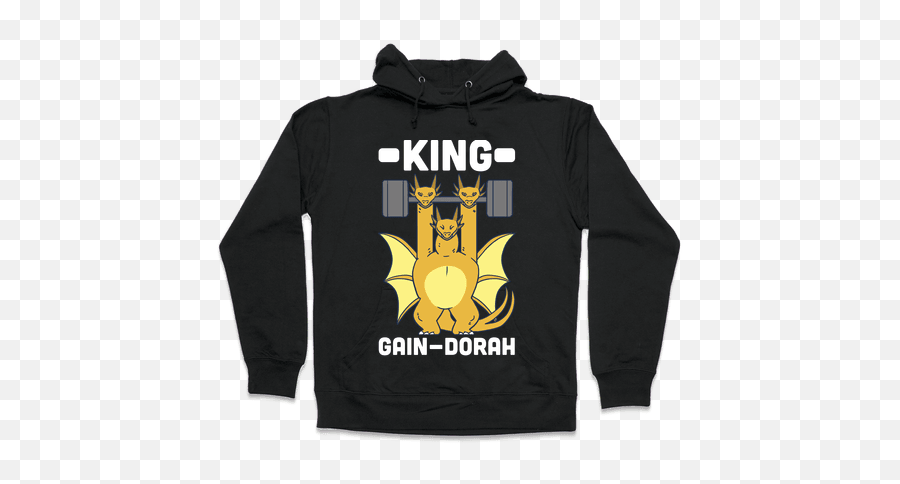 King Gain - Potato Hoodies Png,King Ghidorah Png