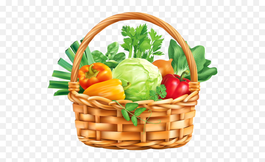 Hq Vegetables And Fruits Transparent Png Images - Free Vegetable Basket Clipart,Basket Png