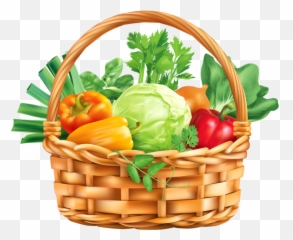 Hq Vegetables And Fruits Transparent Png Images - Free Vegetable Basket Clipart,Basket Png