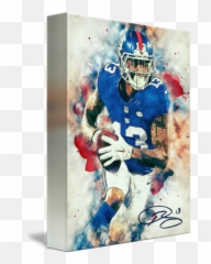 Odell Beckham Jr By Zapista - Odell Beckham Jr Artwork Png,Odell Beckham Jr Png