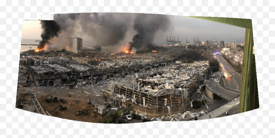 Mapping The Damage From Beirut Explosion - The New York Liban Explozie Png,Explosion Transparent Png