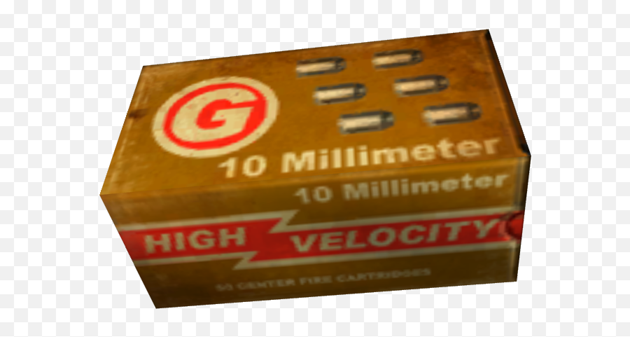 New - Fallout 10mm Bullet Box Png,Fallout New Vegas Icon