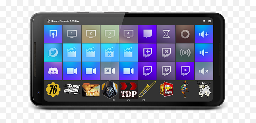 Touch Portal - Macro Deck Remote Control For Pc And Mac Os Display Device Png,Davinci Resolve Icon