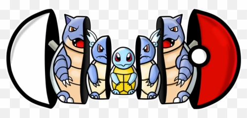 Squirtle Wartortle And Blastoise - Fictional Character Png,Blastoise Icon