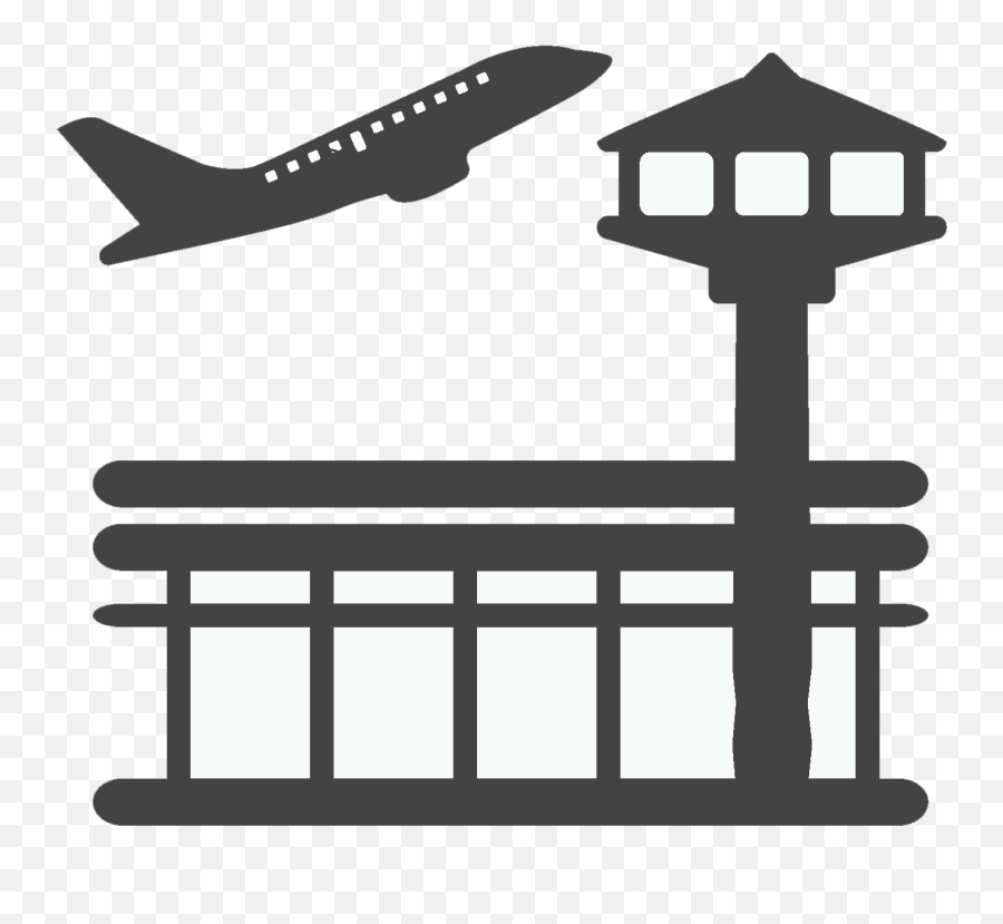 Airport Vector Icon - Airport Clipart Png,Boeing Icon