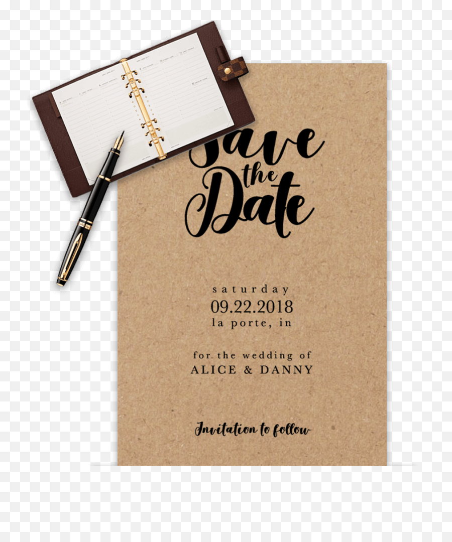 Wedding Save The Date Templates - Example Save The Date Png,Save The Date Png