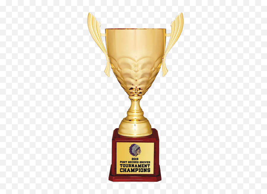 Golden Wings Metal Trophy Cup Paradise Awards - Large Trophy Png,Trophies Icon