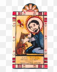 St Roque Roch Rocco Dogs Falsely - Roche Icon png
