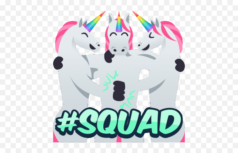 Squad Unicorn Life Gif - Squad Unicornlife Joypixels Discover U0026 Share Gifs Unicorn Png,Unicorn Icon For Facebook