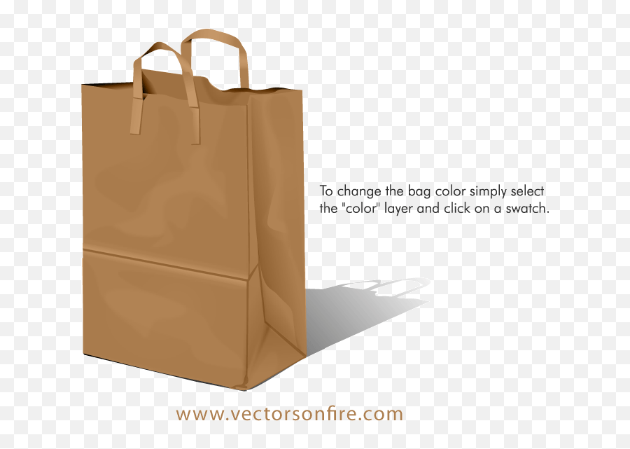 Shopping Bag - Solid Png,Brown Paper Bag Icon
