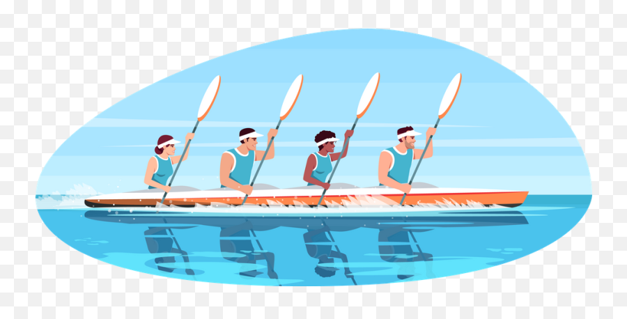 Premium Boat Activities Illustration Pack From Vehicle - Rowing Png,Rowboat Icon