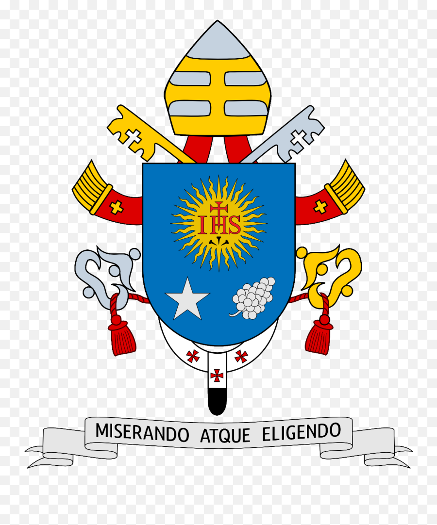 Pope Francis Coat Of Arms Transparent U0026 Png Clipart Free - Pope Coat Of Arms,Pope Png