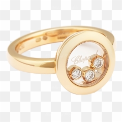 Chopard Happy Diamonds Icons Rose Gold Ring 82a018 - 5110 Wedding png