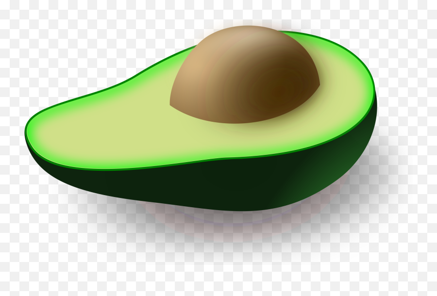 Avocado Clipart Seed - Clipart Avocado Transparent Background Png,Guacamole Png