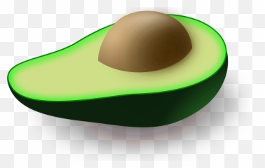 Avocado Clipart Seed - Clipart Avocado Transparent Background Png,Guacamole Png