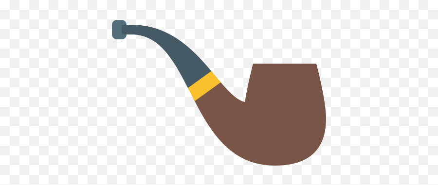 Smoking Pipe Icon In Color Style - Bubble Pipe Png,Pipe Icon