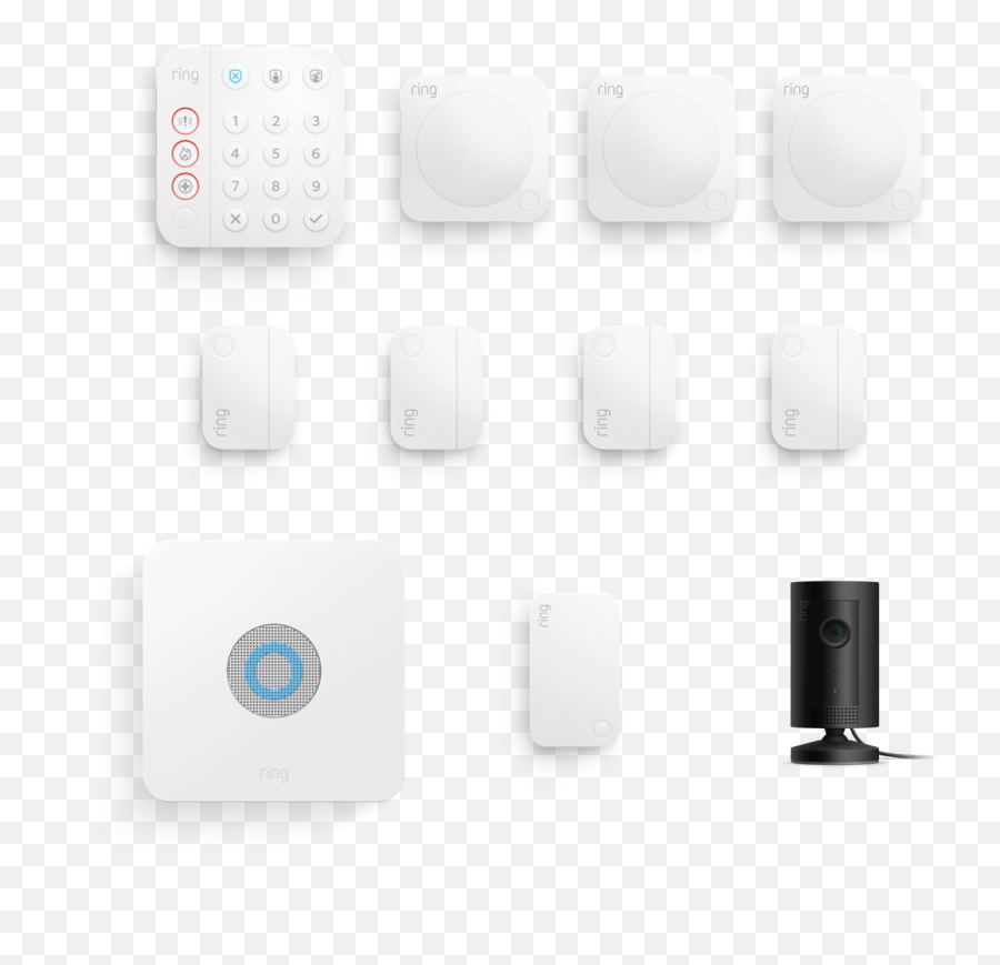 Alarm Security Kit 10 Piece 2nd Gen Indoor Cam U2013 Ring - Dot Png,Huawei Icon Pack