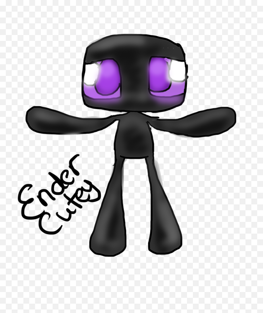 Minecraft Enderman Drawing - Cartoon Png,Minecraft Enderman Png