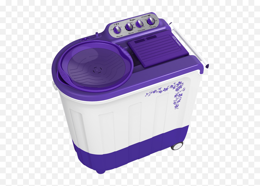 Whirlpool 75 Kg Semi Automatic Top Load Washing Machine Ace Turbodry Purple U0026 White - Kg Whirlpool Washing Machine Png,Whirlpool Png